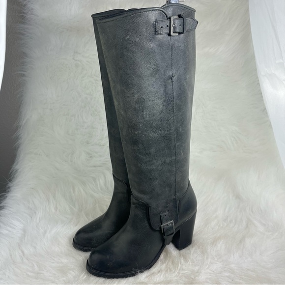 Ariat Gold Coast Tall Leather Harness Riding Boots Women’s 6.4 B 10012052 - Picture 1 of 11